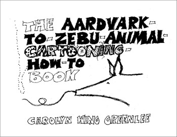 Aardvark-to-Zebu-Animal-Cartooning-How-to Book - front cover