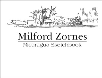 Milford Zornes - Nicaragua Sketchbook - front cover